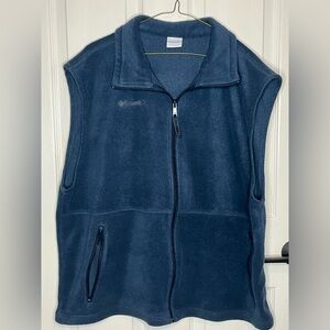 Columbia Blue Steens Mountain vest XL